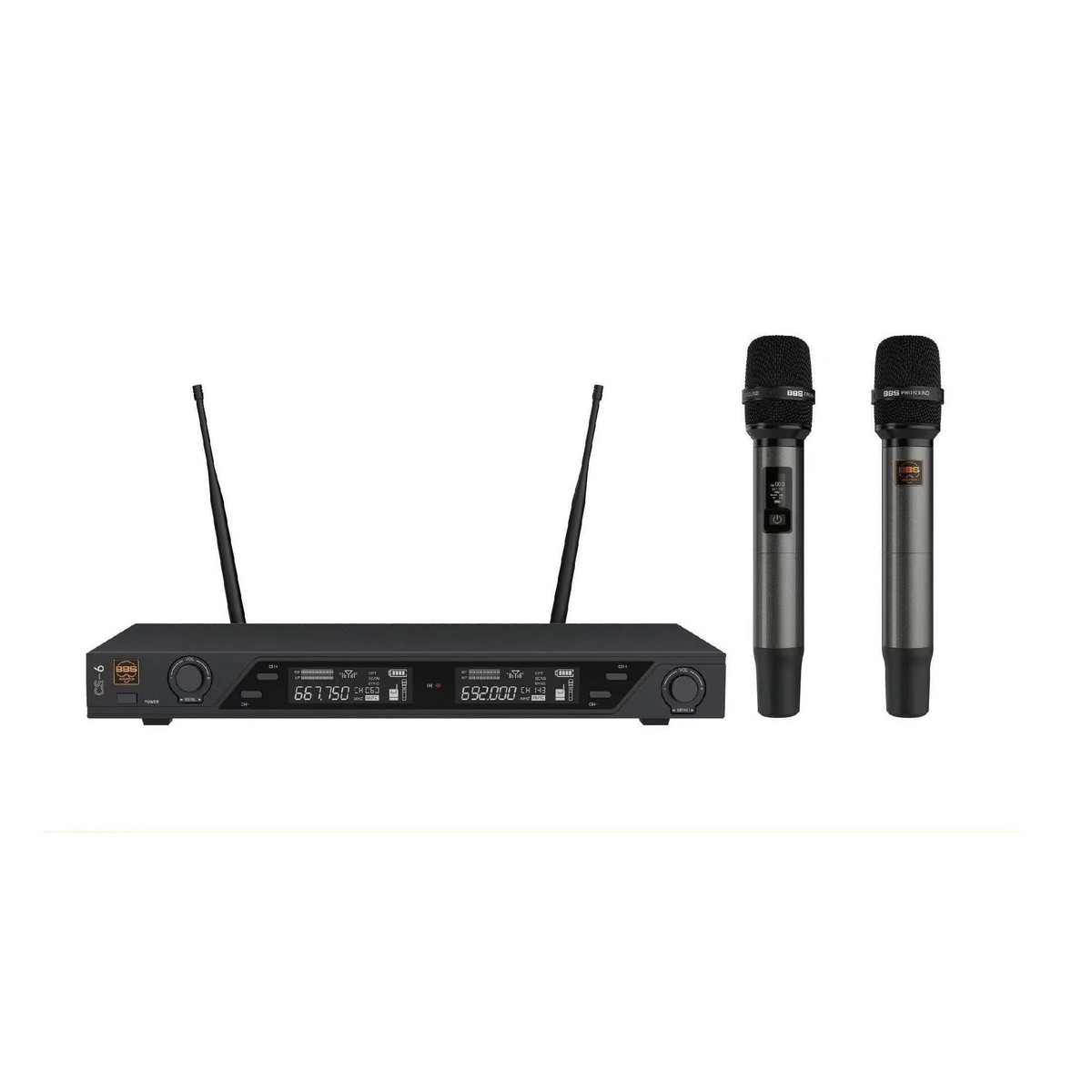 BBS CS-6 Premium Wireless Microphone | Live Shows, Hosting, Luxury Venues & Upscale Home Use